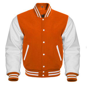 Veste de baseball sur mesure de qualité supérieure pour adultes et jeunes, veste en molleton pour hommes avec col montant, nouveau design - Product Image 3