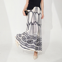 Pantalon Culotte Décontracté Femme Miyake Nouvelle Collection Été 2026 Ample Grande Taille Effet Drapé Tendance