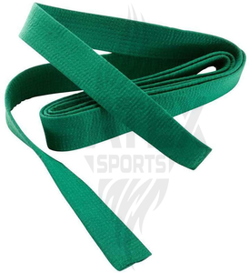 Ceintures de couleur d'arts martiaux personnalisables, légères et écologiques pour le Taekwondo et le Karaté avec broderie - Product Image 4