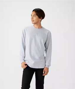 Wholesale 100% Cotton 210g O-neck <b>Long</b> Sleeve <b>Tshirts</b> Men <b>Long</b> Sleeve t ShirtStock - Product Image 1