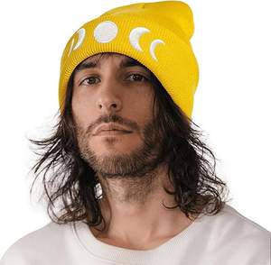 Bonnet en tricot personnalisé en gros Bonnet en tricot d'hiver à la mode Bonnet en tricot chaud avec logo brodé pour les marques et les acheteurs au détail - Product Image 2