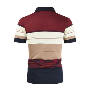 เสื้อโปโลแขนสั้นพิมพ์ลายซับลิเมชันของผู้ชายเสื้อกีฬาพิมพ์ลาย - Product Image 3