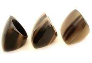 Look réglable corne de buffle bagues de bijoux de mode qualité admirable artisanat naturel personnalisation produits d'échantillon gratuit - Product Image 2