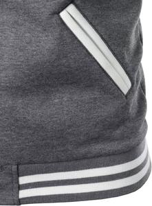 Veste bomber en cuir et laine sur mesure de haute qualité, veste universitaire pour hommes, veste de baseball pour hommes, vestes et manteaux - Product Image 5