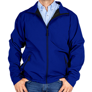 Veste homme trois en un de haute qualité veste imperméable logo personnalisé vente en gros de vestes softshell coupe-vent vêtements de travail - Product Image 6