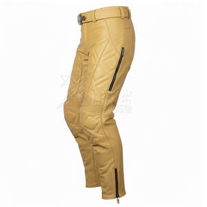 Pantalones de Motocicleta de Cuero Transpirable, Duraderos y Cómodos, de Primera Calidad, con Diseño de Seguridad y Tela Resistente - Product Image 5