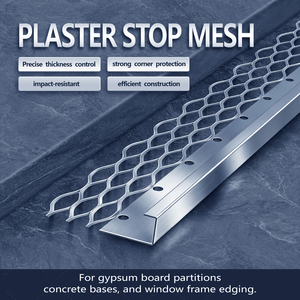 Perfil de Protección de Esquinas para Paneles de Yeso, Galvanizado, Recubrimiento Delgado, para <span class=keywords><strong>Enlucido</strong></span> - Product Image 1