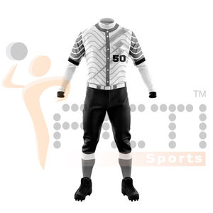 Sublimación Uniforme de béisbol Camisas Equipo Béisbol Jersey Set Nombre Uniforme del equipo de béisbol Jersey y pantalones - Product Image 5