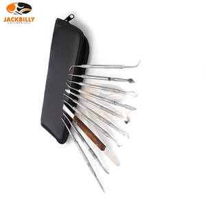 JACKBILLY, 10 Uds., Kit de instrumentos de tallador de cera Dental de acero inoxidable, juego de cuchillos para tallar yeso, caja, fuente de alimentación, maquinaria CE - Product Image 3