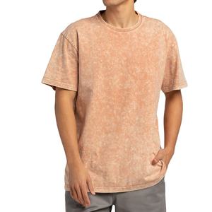 Camiseta de Manga Corta para Hombre, 100% Algodón, Corte Holgado, Transpirable, Ecológica, de Peso Pesado, Ropa de Verano, Impresión Digital - Product Image 4