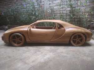 Gran oferta ecológica, recién llegado, 100%, Original, madera de teca, moderno, clásico, Similar, mediano, tamaño Original, coche deportivo, modelo de madera - Product Image 2