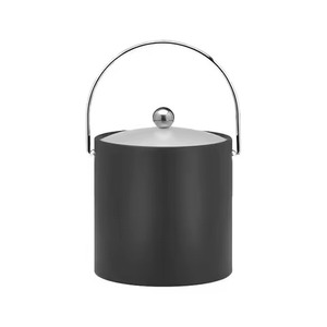 Polished Finished New Hot Sale Double Wall Custom Beer Ice Bucket Stainless Steel Ice Bucket With Clip and Lid for Beer Storage - Product Image 6