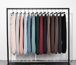 Pantalons de survêtement en coton avec logo personnalisé des fabricants Pantalons en éponge française brodés Sweats à capuche imprimés pour hommes - Product Image 5