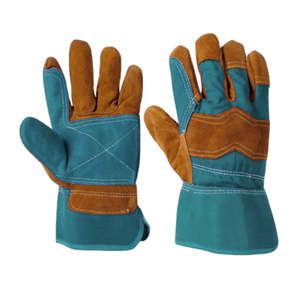 Guantes de Seguridad de Cuero Vacuno de Alta Calidad, Cuero Genuino - Product Image 1