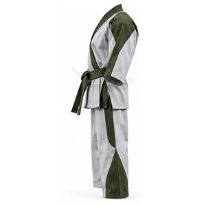Tenue d'entraînement de karaté : Ensemble chemise et pantalon coupe décontractée, respirant, idéal pour la pratique des arts martiaux - Product Image 4