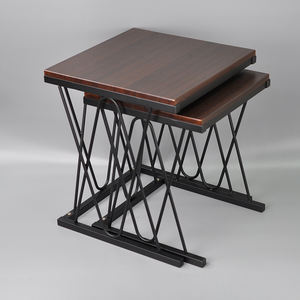 Table d'emboîtement de forme carrée moderne 2 pièces/ensemble - Product Image 4