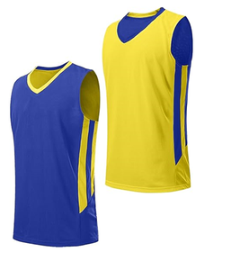 Conjunto de Uniforme de Baloncesto Reversible Personalizado, Uniforme de Baloncesto Sublimado de Alta Calidad - Product Image 1