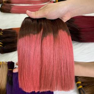 ผมแท้เรีมีแบบคู่สุดๆเครื่องจักรทำผมตรงสีชมพูคุณภาพสูงจากเวียดนาม - Product Image 3