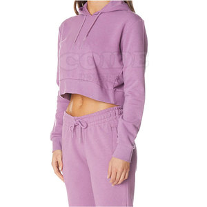 Sweat-shirts à capuche courts, style 2025, sweat-shirt à capuche court personnalisé, vêtements streetwear pour la vente en gros, vêtements décontractés - Product Image 6