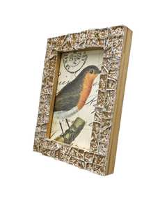 Cadre photo naturel en bois MDF de bon style moderne pour la décoration de la maison, photos de mariage et cadre photo de table - Product Image 4