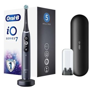 Oral-B iO Series 7 Brosse à dents électrique pour enfants adultes rechargeable à vendre Technologie de nettoyage avancée pour un sourire plus éclatant - Product Image 1
