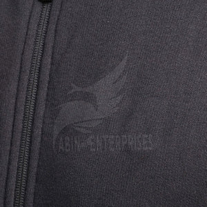 เสื้อฮู้ดซิปผู้ชายคุณภาพสูง ผ้าโพลีเอสเตอร์/คอตตอน สำหรับฤดูหนาว ดีไซน์ลายเรียบ สวมใส่สบาย ทนทาน ระบายอากาศได้ดี - Product Image 6