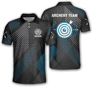 Camisetas de Tiro con Arco transpirables de secado rápido, camiseta de equipo estirable de rendimiento OEM personalizado, tiro al aire libre - Product Image 1