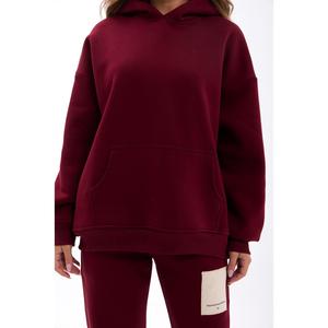 ชุดวอร์มลำลองเบอร์กันดี 4997 ระบายอากาศได้ดี - Product Image 3