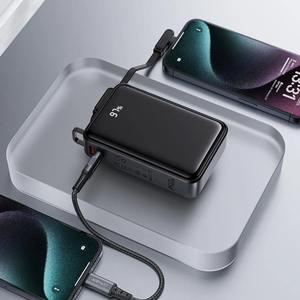 Chargeur portable ultra fin 10000mAh Charge rapide Banque d'alimentation avec prise en charge de la charge QC 3.0 et PD - Product Image 1