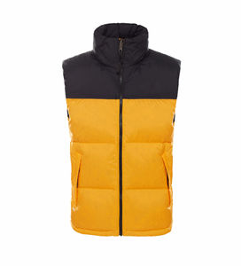 Wholesale <b>Men</b> Down Puffer <b>Vest</b> 2026 New Style Custom Logo Lightweight Sleeveless Winter Jacket - Product Image 4