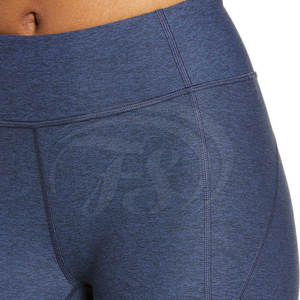 Leggings de yoga pour femmes, style tendance, motif uni, spandex/polyester, longueur intégrale, haute qualité, séchage rapide, respirant, taille élastique - Product Image 5