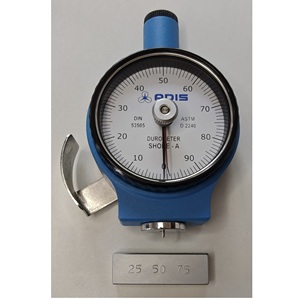 El mejor durómetro de su clase ADIS Shore A Export con estándares ASTM D2240 y DIN 53505 disponible a buen precio desde India - Product Image 1