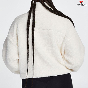 Lightweight Full Zip Long Sleeve Camouflage Breathable Sherpa <b>Fleece</b> Jacket Custom Outdoor Warm Ladies - Product Image 2