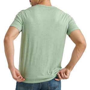 T-shirt décontracté grande taille brodé sur mesure de haute qualité du fournisseur bangladais pour hommes T-shirt personnalisé avec motif vierge - Product Image 3
