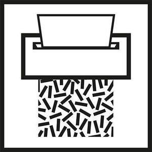 Trituradora de Papel Leitz IQ Office Pro P-4 Blanca con Corte de Partículas, Incluye Grapas y Clips - Product Image 5