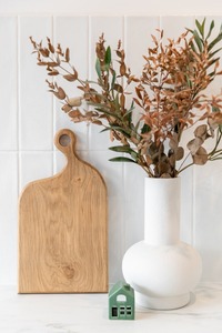 Tabla de Cortar Redonda de Bambú al por Mayor y Bloque de Picar, Diseño Moderno y Lujoso, Apto para Lavavajillas, Reutilizable, Duradero, para Uso en la Cocina del Hogar - Product Image 4