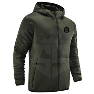 Sweat-shirts de sport à capuche en coton mélangé, couleur unie, légers, pour l'hiver, service OEM, vente en gros, écologiques, respirants, en polaire, pour hommes - Product Image 4