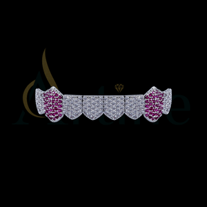 Joyería de Dientes de Hip Hop Personalizable Chapada en Oro/Plata para Fiesta de Compromiso o Actuación - Product Image 1