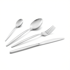 Juego de Cubiertos de Acero Inoxidable de 24 Piezas DAY, Cromado Pulido COF24DAY, Juego de Cuchillos Premium Eme - Product Image 2