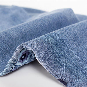 2025 nueva ropa de moda para mujer, pantalones vaqueros holgados acampanados con bolsillo para mujer, pantalones vaqueros transpirables, servicio Oem - Product Image 6