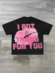 OEM Custom <b>Men</b> Tees Heavyweight Graphic <b>Silk</b> Screen Print t <b>Shirt</b> 100% Cotton 270 Gsm Boxy Oversized DTG Printing Tshirts - Product Image 6