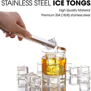 Pinzas de Cocina de Acero Inoxidable de Alta Calidad con Diseño Clásico Dorado para un Agarre Fácil y Control de Alimentos - Product Image 3