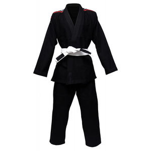 Nuevo uniforme de Taekwondo para adultos ajustado elástico transpirable ligero 100% algodón en Stock logotipo personalizado al por mayor - Product Image 1