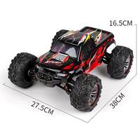 F12004 RC Cars Brushed RC Bigwheel Off-Road Cars Modelo de alta velocidad 4WD 2,4 Ghz Control remoto Vehículo de carreras Adulto RC Hobby Regalos