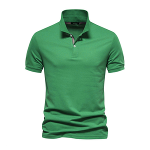 Polo informal de calidad superior para hombre, diseño personalizado, ajustado, ligero, transpirable, de talla grande, Polo para hombre - Product Image 1