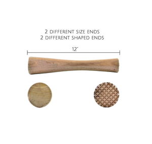 Moulin à cocktail en bois fait main, moderne, écologique, durable, 12 pouces, outil de bar - Product Image 6