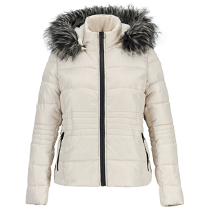 Doudoune femme décontracté Streetwear à manches longues fermeture éclair hiver court vers le bas recadrée doudoune - Product Image 1