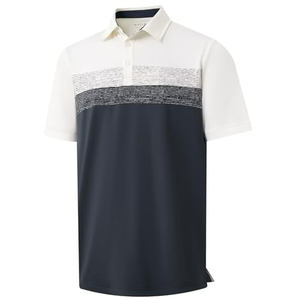 Venta directa de fábrica de los hombres sueltos casuales para Polo Camiseta de manga corta colores afirmados gran oferta de tela de punto - Product Image 6