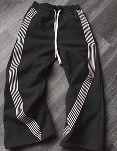 Y2K <b>Men's</b> Streetwear Sweatpants Custom Tree Print Oversized Mid Waist Heavyweight Cotton <b>Joggers</b> <b>Loose</b> <b>Fit</b> Drawstring Pants - Product Image 4