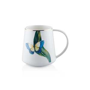Folium Blue 340 Cc Taza de cerámica de porcelana KPA0262 - Product Image 1